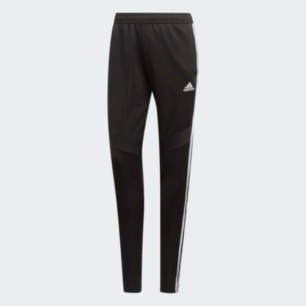 New Adidas TIRO 19 Training Long Black & White Track Pants WMN US Size 2XL Long